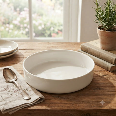 Danny Home Ceramic Round Salad Bowl 26cm at Zubaidas Homestore Pakistan