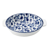 Danny Home Ceramic Round Serving Dish Flower Blue 22.8cm at Zubaidas Homestore Pakistan