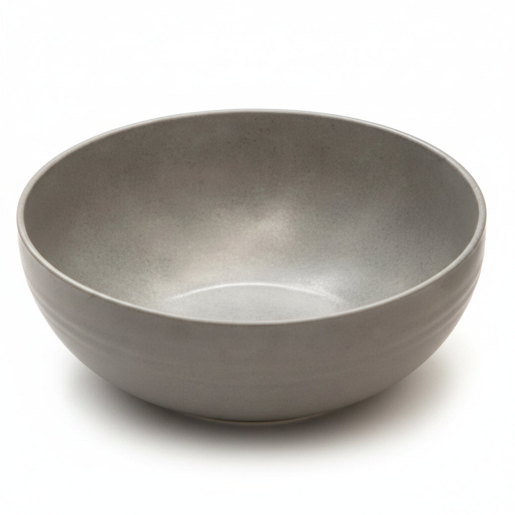 Danny Home Ceramic Salad Bowl Grey 20cm at Zubaidas Homestore Pakistan