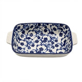 Danny Home Ceramic Serving Dish Flower Blue 17.7cm at Zubaidas Homestore Pakistan