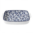 Danny Home Ceramic Serving Dish Flower Blue 22.8cm at Zubaidas Homestore Pakistan