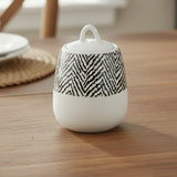 Danny Home Ceramic Sugar Pot 220ml White at Zubaidas Homestore