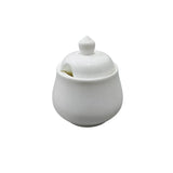 Danny Home Ceramic Sugar Pot 350ml White at Zubaidas Homestore Pakistan