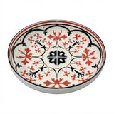 Danny Home Classic Red Porcelain Deep Plate 30cm at Zubaidas Homestore Pakistan