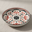 Danny Home Classic Red Porcelain Deep Plate 30cm at Zubaidas Homestore