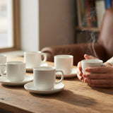 Danny Home Classic White Cup and Saucer 6 Pieces Set at Zubaidas Homestore Pakistan