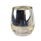 Danny Home Clear and Silver Tumbler Glass Set BHO-CB15-11 at Zubaidas Homestore Pakistan