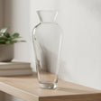 Danny Home Clear Glass Flower Vase 20cm at Zubaidas Homestore 