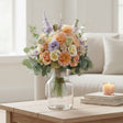 Danny Home Clear Glass Flower Vase 22.2cm at Zubaidas Homestore 
