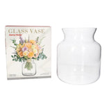 Danny Home Clear Glass Flower Vase 22.2cm at Zubaidas Homestore Pakistan