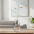 Danny Home Clear Glass Plant Vase 17cm at Zubaidas Homestore 