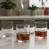 Danny Home Clear Lowball Glass 4 Pieces Set 390ml at Zubaidas Homestore