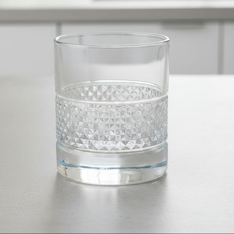 Danny Home Clear Rock Glass 6 Pieces Set 315ml at Zubaidas Homestore Pakistan