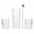 Danny Home Cocktail Shaker Mixology 4 Pieces Set at Zubaidas Homestore - House of The Biggest Collection of Glasses and Tumblers in Pakistan