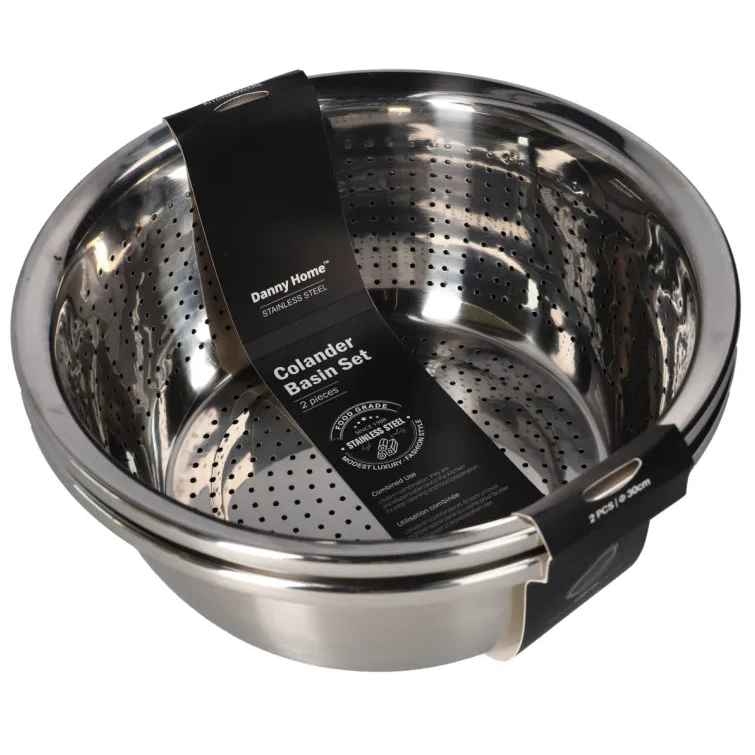 Danny Home Colander and Basin 2-Piece Set 40cm at Zubaidas The Best Online Homestore in Pakistan