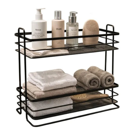 Danny Home Countertop 2 Tier Iron Storage Rack at Zubaidas Homestore 