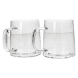 Danny Home Crystal Clear Glass Mug 2 Pieces Set 300ml at Zubaidas Homestore Pakistan