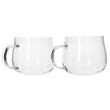Danny Home Crystal Clear Glass Mug 2 Pieces Set 430ml at Zubaidas Homestore Pakistan