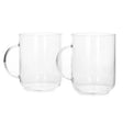 Danny Home Crystal Clear Glass Mug 2 Pieces Set 500ml at Zubaidas Homestore Pakistan