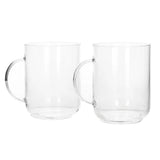 Danny Home Crystal Clear Glass Mug 2 Pieces Set 500ml at Zubaidas Homestore Pakistan