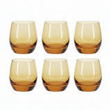 Danny Home Crystal Rock Glass 6 Pieces Set 360ml at Zubaidas Homestore 