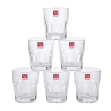Danny Home Crystal Shining 6 Pieces Glass Set 285ml at Zubaidas Homestore
