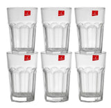 Danny Home Crystal Shining 6 Pieces Glass Set 315ml at Zubaidas Homestore