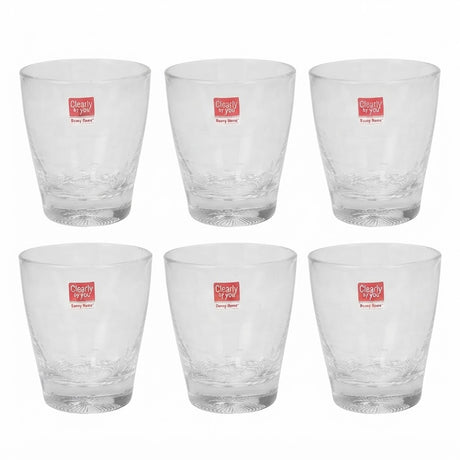 Danny Home Crystal Shining 6 Pieces Glass Set 320ml at Zubaidas Homestore  Pakistan