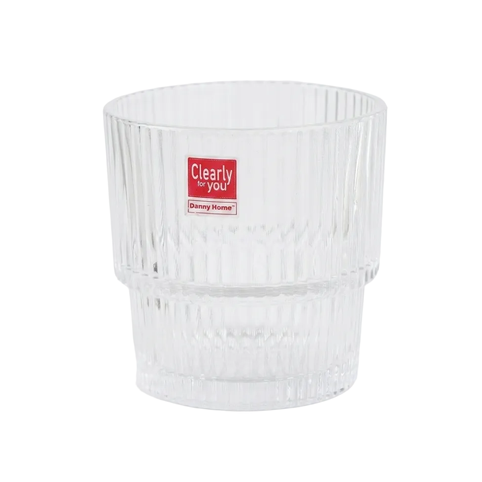 Danny Home Crystal Shining 6 Pieces Glass Set 333ml at Zubaidas Homestore Pakistan