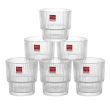 Danny Home Crystal Shining 6 Pieces Glass Set 333ml at Zubaidas Homestore