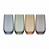 Danny Home Crystal Tulip Glass 4 Pieces Set 410ml at Zubaidas Homestore
