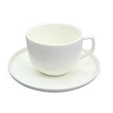 Danny Home Cup and Saucer 6 Pieces Set White at Zubaidas Homestore
