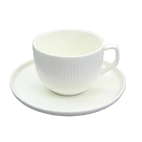 Danny Home Cup and Saucer 6 Pieces Set White at Zubaidas Homestore