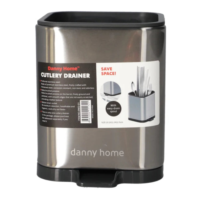 Danny Home Cutlery Drainage Storage Bucket 10.2cm at Zubaidas Homestore