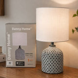 Danny Home Dark Grey Table Lamp at Zubaidas Homestore 