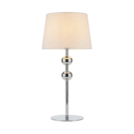 Danny Home Decorative Chrome Metal Table Lamp at Zubaidas Homestore Pakistan