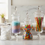 Danny Home Decorative Cookie Glass Jar 4 Pieces set at Zubaidas Homestore Pakistan