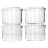 Danny Home Dessert 4 Pieces Glass Cups 200ml at Zubaidas Homestore Pakistan