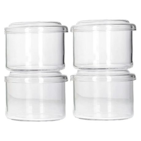 Danny Home Dessert 4 Pieces Glass Cups 200ml at Zubaidas Homestore Pakistan