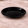Danny Home Dinner Plate Opal Glass 25cm Black at Zubaidas Homestore