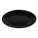 Danny Home Dinner Plate Opal Glass 25cm Black at Zubaidas Homestore Pakistan
