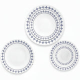 Danny Home Dinner Set 18&nbsp;Pieces Floral Blue at Zubaidas Homestore
