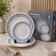 Danny Home Dinner Set 18&nbsp;Pieces Floral Blue at Zubaidas Homestore Pakistan