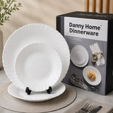 Danny Home Dinner Set 18 Pieces Snow White at Zubaidas Homestore