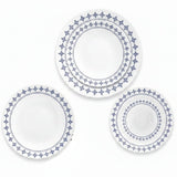 Danny Home Dinner Set 24 Pieces Floral Blue at Zubaidas Homestore 