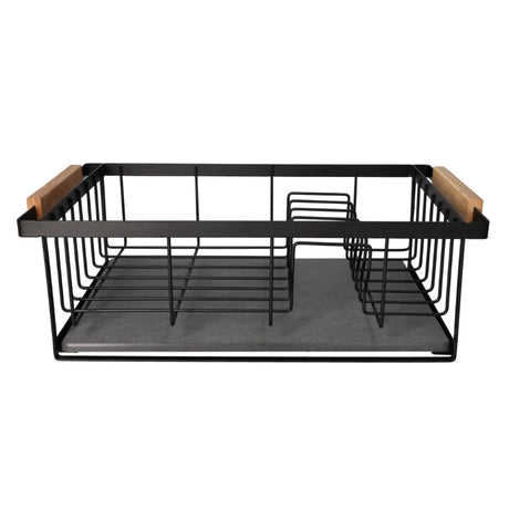 Danny Home Dish Rack with Diatomite Drip Tray 42.4cm Black at Zubaidas Homestore Pakistan