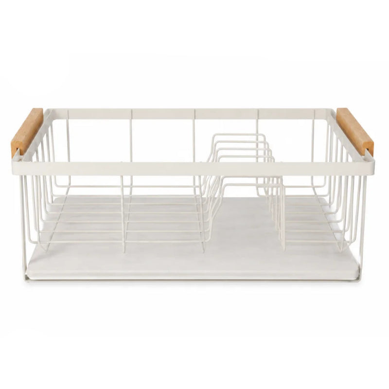 Danny Home Dish Rack with Diatomite Drip Tray 42.4cm White at Zubaidas Homestore Pakistan