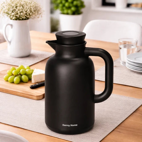 Danny Home Double Wall Glass Thermos Vacuum Jug 1 Liter at Zubaidas Homestore 