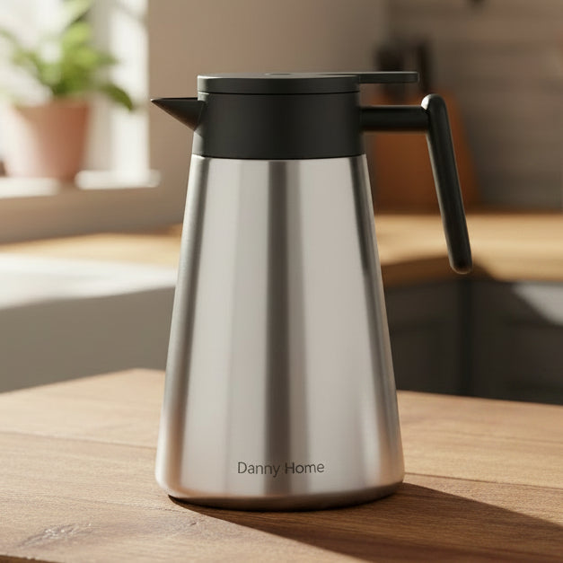 Danny Home Stainless Steel Vacuum Jug 1.3 Liter at Zubaidas Homestore