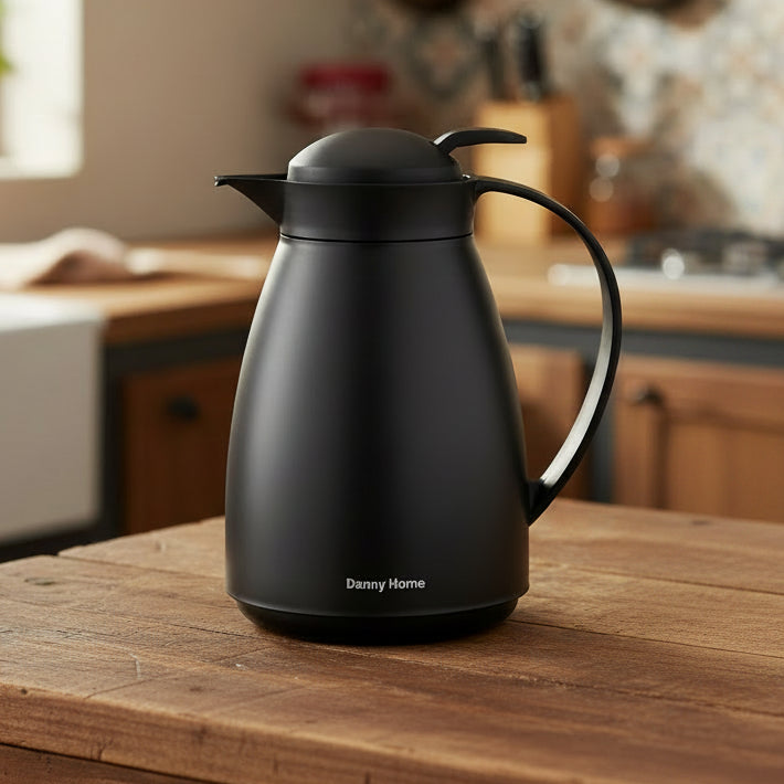Danny Home Double Wall Vacuum Jug Black 500ml at Zubaidas Homestore